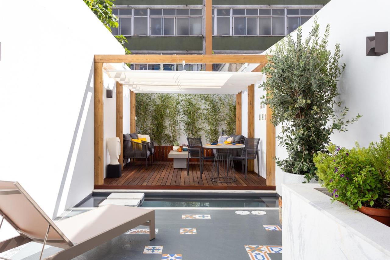 Stupendo- Two Rooms, Patio With Refreshing Pond-Center-Air Conditioning-Free Park Lissabon Exterior foto