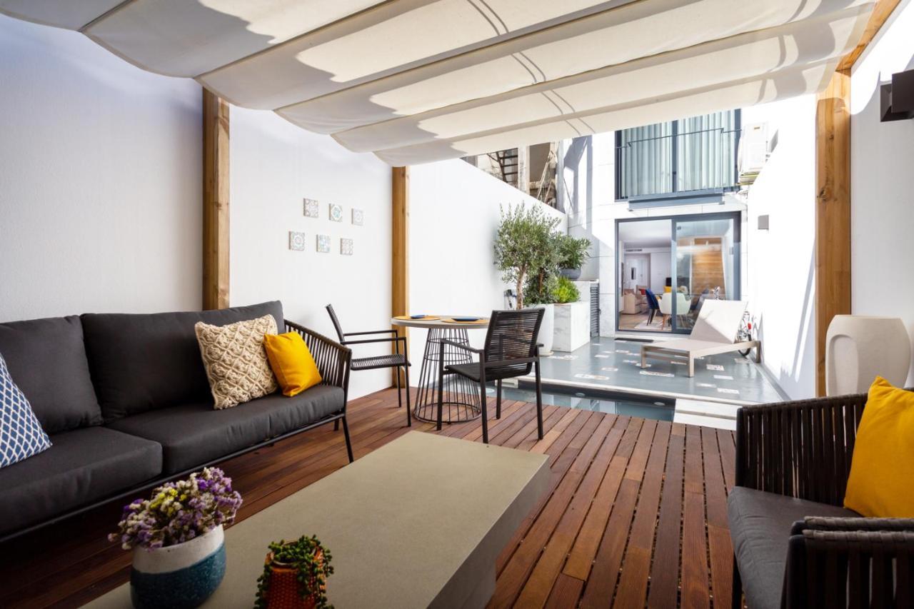 Stupendo- Two Rooms, Patio With Refreshing Pond-Center-Air Conditioning-Free Park Lissabon Exterior foto